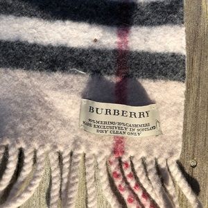 Authentic Burberry scarf